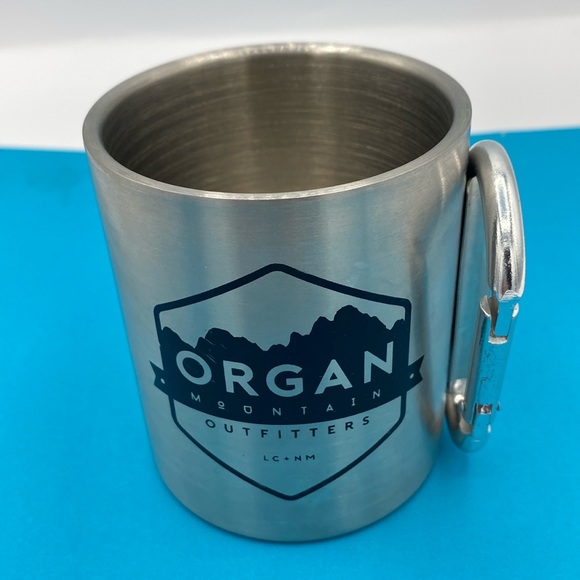 Organ Mountain Outfitters Other - Organ Mountain Outfitters LC + NM Stainless Steel Heavy Duty Mug With Carabiner